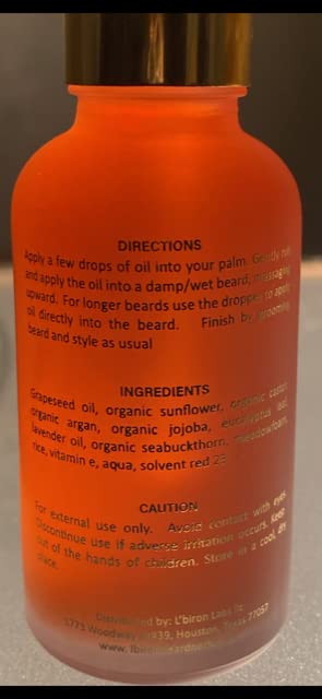 LBiron Beard Nectar- Lavender/Bergamot